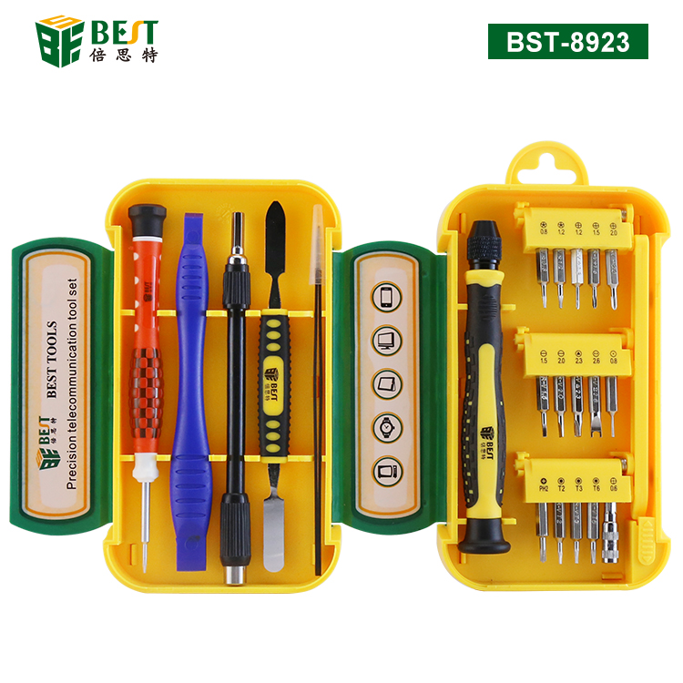 BST-8923 Precision Tools Set cell phone repair tool kit 21pcs