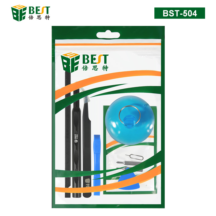 BST-504 Multifunctional precision convenient disassembly tool kit 9pcs